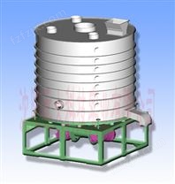 CZG系列振动式多层水平圆干燥机2