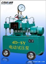 深圳自动控制电动试压泵